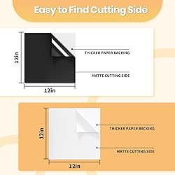 EPRCUT Permanent Vinyl Sheet for Cricut