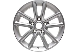 Factory Wheel Replacement New 17x6.5" 17 Inch Premium Aluminum Alloy Wheel Rim for 2011-2020 Dodge Grand Caravan and 2011-2019 Dodge Journey | ALY02399U20N | Direct Fit - OE Stock Specs