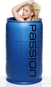 Passion Lubes, Natural Water-Based Lubricant, 55 Gallon Drum/7040 Fl Oz