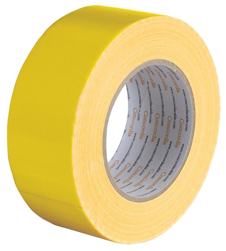 Waterproof Cloth Gaffer Tape 50mm x 50m - Yellow