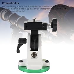 Telescope Mount, Latitude Adjustment Seat Aluminum