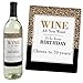 Adult 70th Birthday - Gold - Birthday Party Gift for Women and Men - Wine Bottle Label Stickers - Set of 4