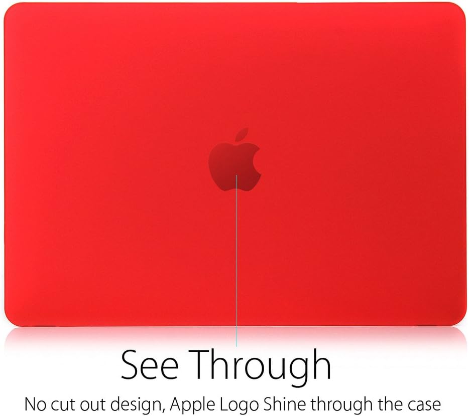 UESWILL Smooth Touch Matte Hard Shell Case Cover Compatible with MacBook 12 inch with Retina Display (Model: A1534) + Microfibre Cleaning Cloth - Image 4