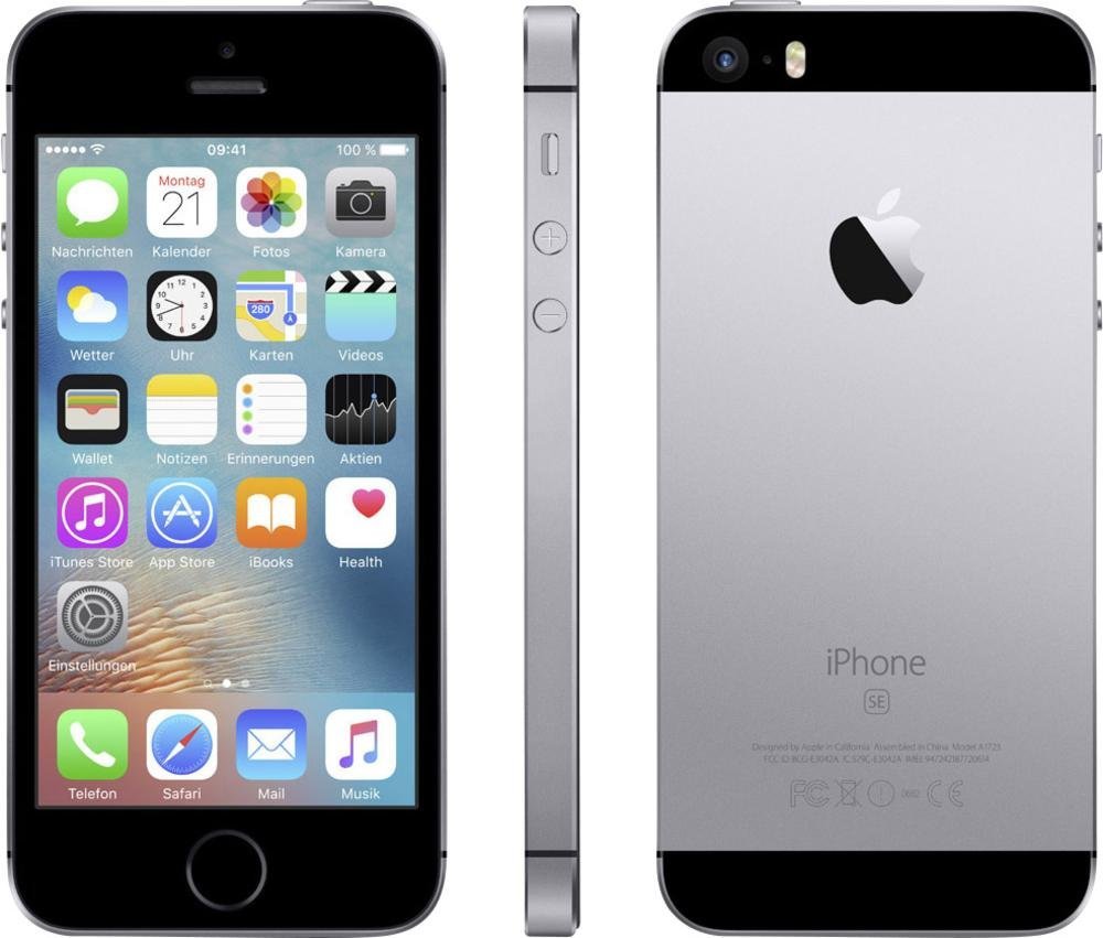 Photo 1 of **LOCKED** Apple iPhone SE - Sprint (Refurbished) (Space Gray, 16GB) 