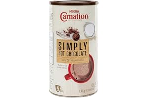 Nestle Carnation - Hot Chocolate Simply 5 Ingredients Powder Mix (~76 Servings), 1.9 kg (Pack of 1)