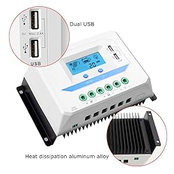 EPEVER® 10A Solar Charge Controller 12V/24V Auto