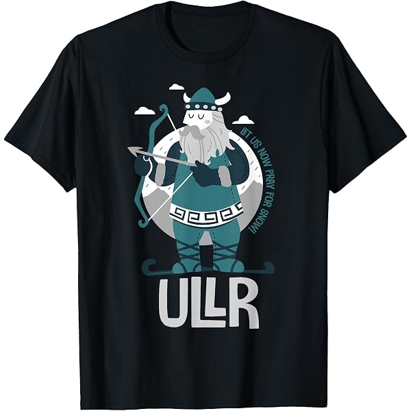 Ullr - The Mythical Norse God Of Winter Who Protects All Enjoying Winter Sports, Embroidered Ski Patch, Great For Placing On Ball Caps & Jackets, 2