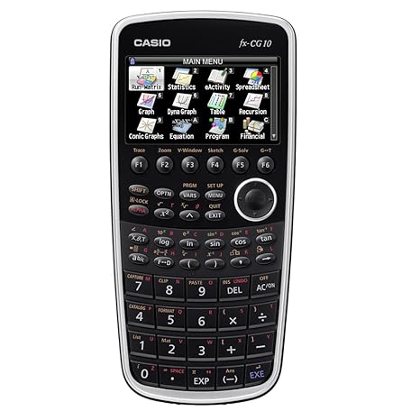 Casio Fx Cg10 Prizm Color Graphing Calculator Black Amazon In Office Products