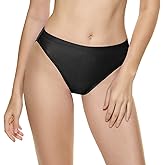Bellecarrie Women's Bikini Bottoms Swimsuit High Cut Tankini Bottoms Mid Rise Swim Briefs