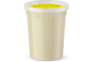 PLANT GURU Raw African Shea Butter 32 oz. Bulk 100% Pure Natural Unrefined IVORY - Imported From Ghana - Ideal Moisturizer For Dry Skin, Body, Face And Hair Growth. Great For DIY Soap and Lip balm Making.