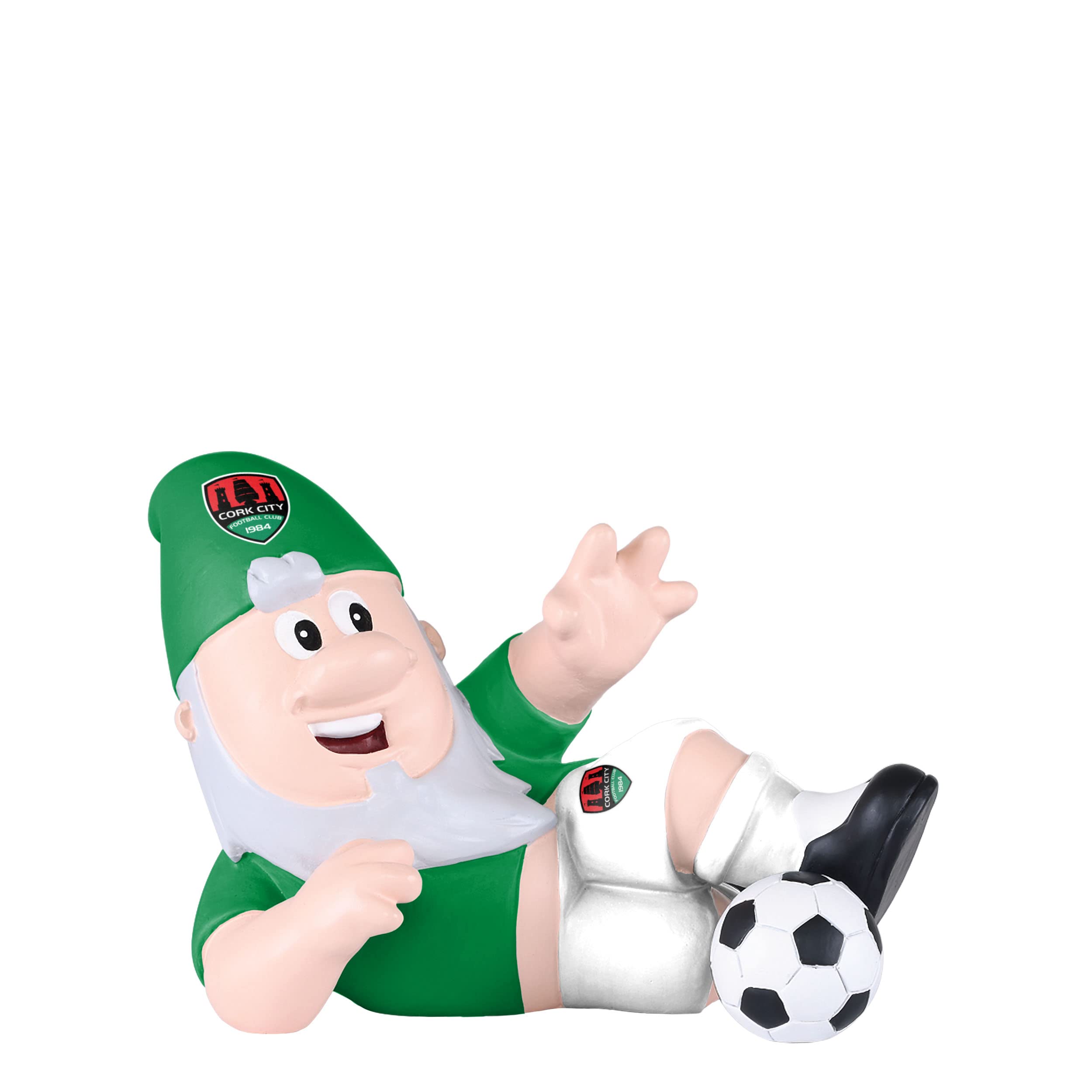 FOCO Official Cork City FC Sliding Tackle Football Garden Gnome