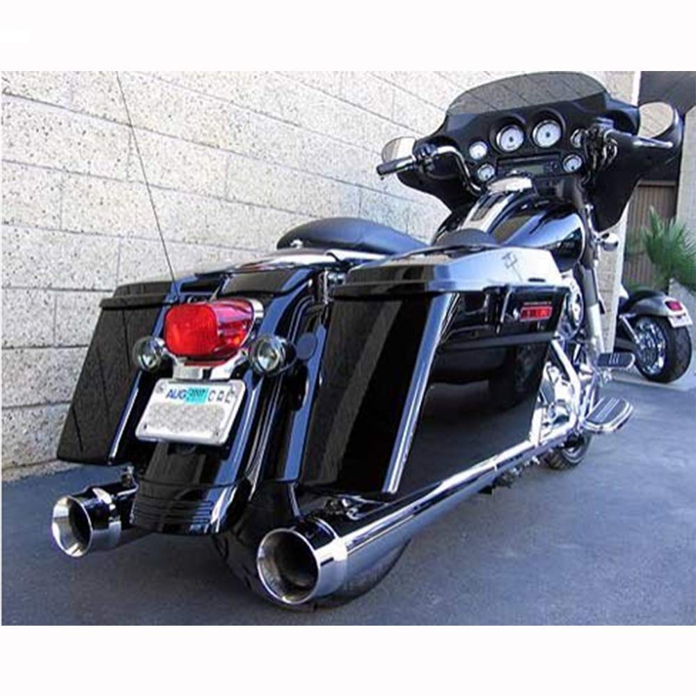 Tubos De Escape Harley Davidson De 4 quot Silenciadores De Meg aacute
