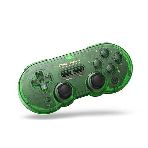 AKNES 8Bitdo SN30 Pro Bluetooth Controller, Retro Clasic Wireless