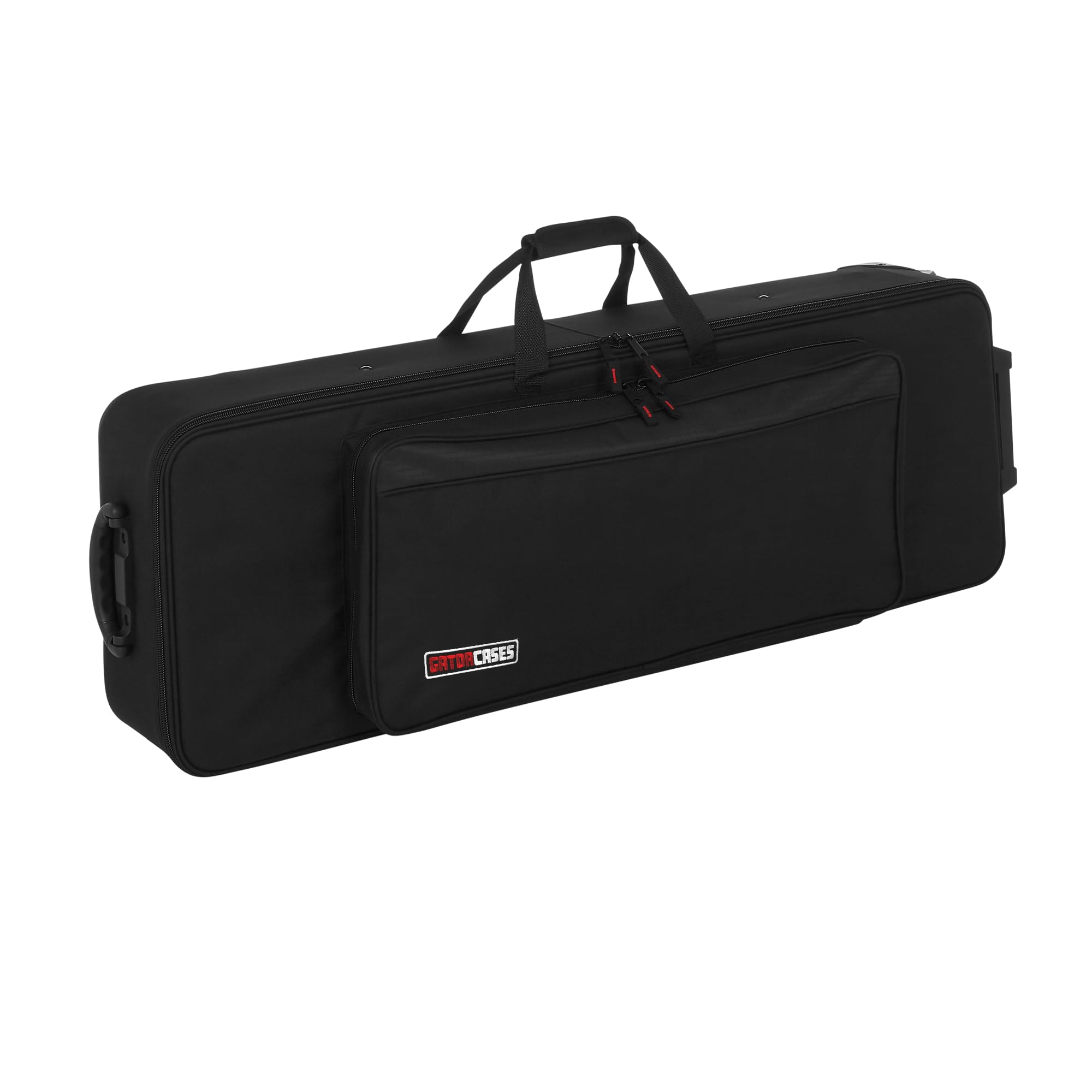 Gator Rigid EPS Foam Lightweight Case with Wheels for Slim 61 Note Keyboards