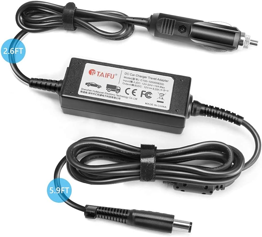 TAIFU CPAP Car Charger 12V-24V DC Adapter for Philips DreamStation CPAP Machine 267P 467P 560 560P 567P 660P 667P 760 760P 767P PR System One 60 50 Series,Respironics Remstar M Serie 1015642 1051158 - Image 4