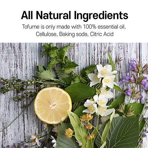 tofume Bathroom Deodorizer, Effervescent Bathroom Odor Eliminator with