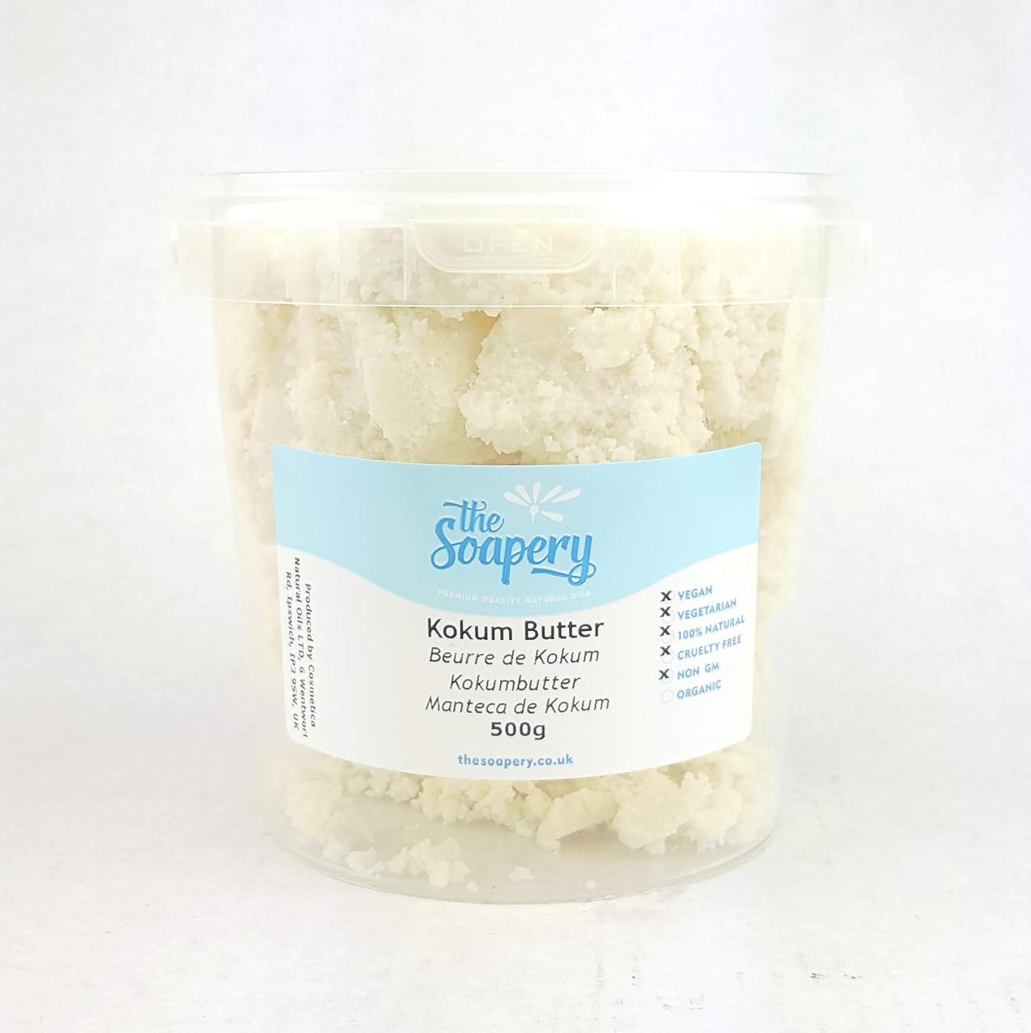 Kokum Butter 500g, White, 500 g (Pack of 1)