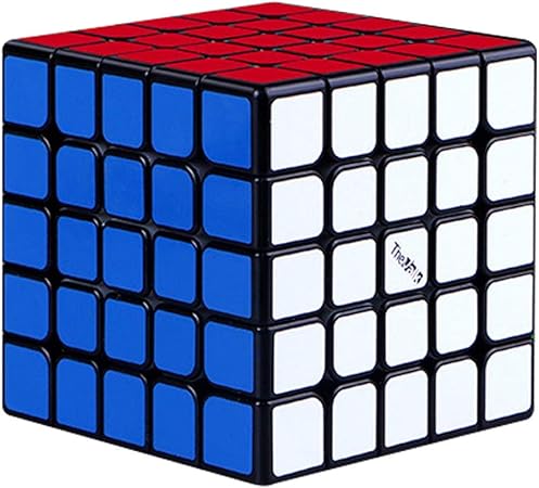 Amazon Cubelelo Qiyiファルク5 M 5x5のラベルなし 磁気 スピードキューブパズル玩具 ヴァルク5 M 5x5の黒色磁性 立体パズル おもちゃ