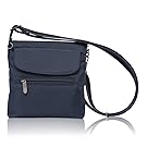 Travelon Anti-Theft Classic Mini Shoulder Bag (Blue - Exclusive Color)