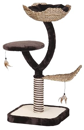 Croci C6020453 Kratzbaum Natural Magnolia, 45 x 45 x 99 cm