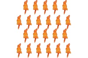 Housoutil Snowman Carrot Nose, 50PCS Christmas Snowman Mini Carrot Nose, DIY Craft Ornament for Santa Claus