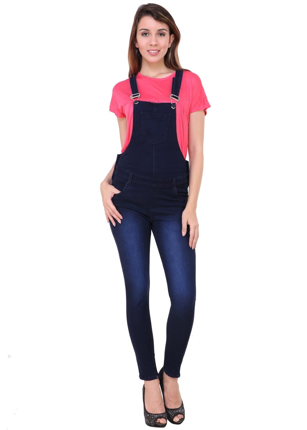 denim blue dungarees