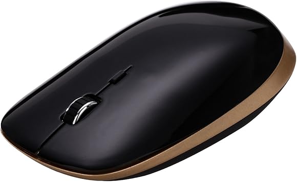 Amazon Sanhoton 2 4g 便利な携帯無線マウス 騒音のないマウス 調節できるdpi Windows Mac Android タブレット対応 黒い 金色 Sanhoton マウス 通販