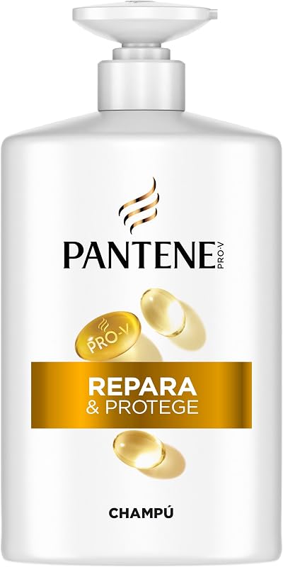 Pantene pro-v repara e protege o condicionador com dispensador de 800ml para cabelos secos e danificados. leve, de uso diário, aparência não gordurosa. com provitamina b5 e mistura de nutrientes. nutri-plex ativo