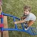 Swing-N-Slide NE 5040 Metal Arch Ladder with Multiple Configurations for Swing Sets, Play Sets & Playhouses, Blue & Red