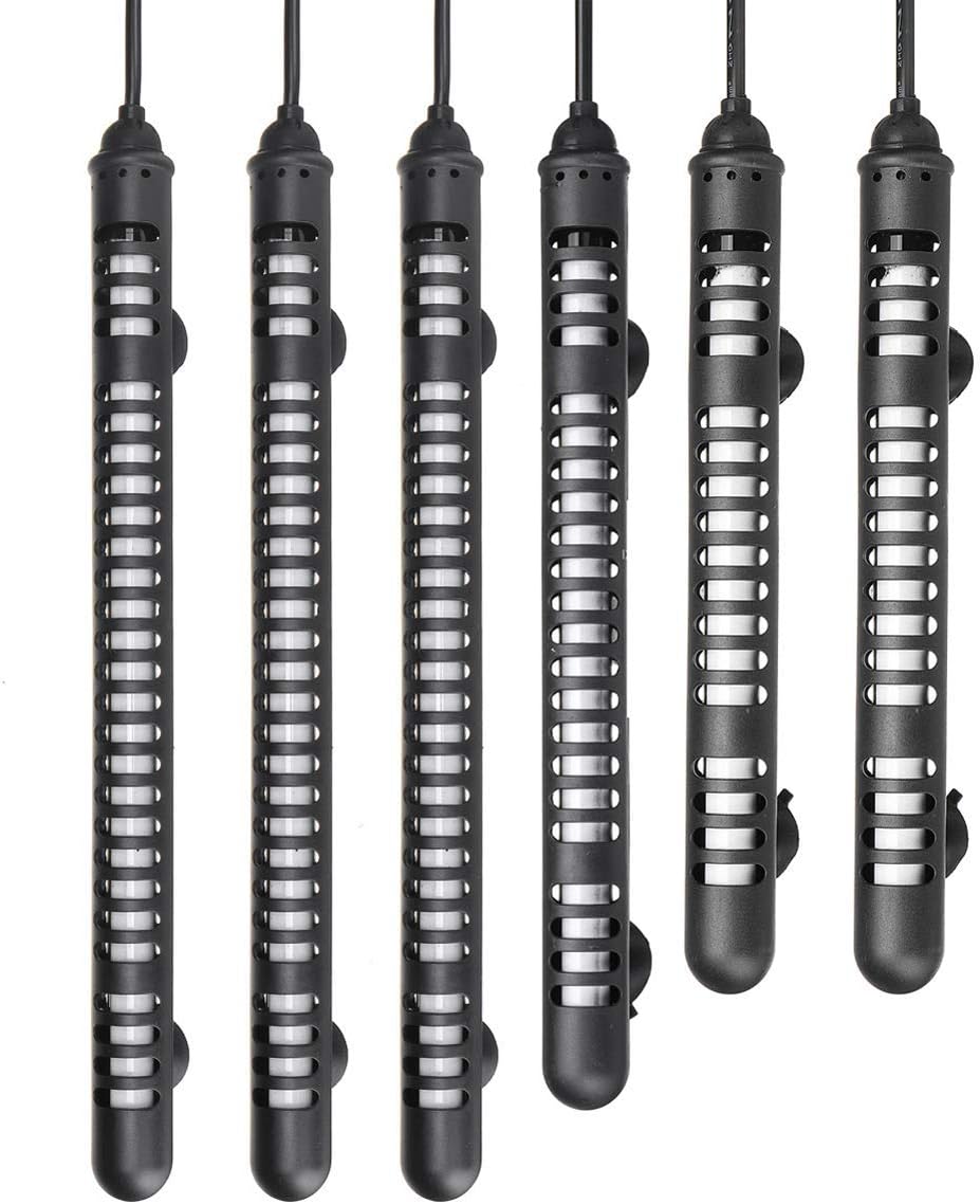 mansum 200-1200W Aquarium Led Heater Fish Tank Water Submersible Adjustable Thermostat - 300W,500W