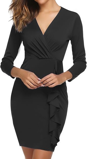 business dress with sleeves