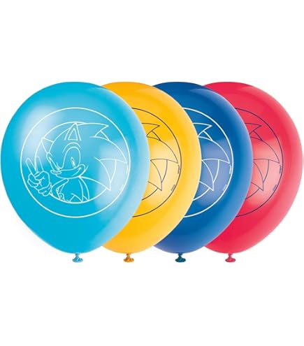Ballonnen Sonic - Alles voor een kinderfeestje