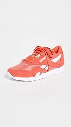 Reebok Women's Classic Nylon Sneaker, semi Orange