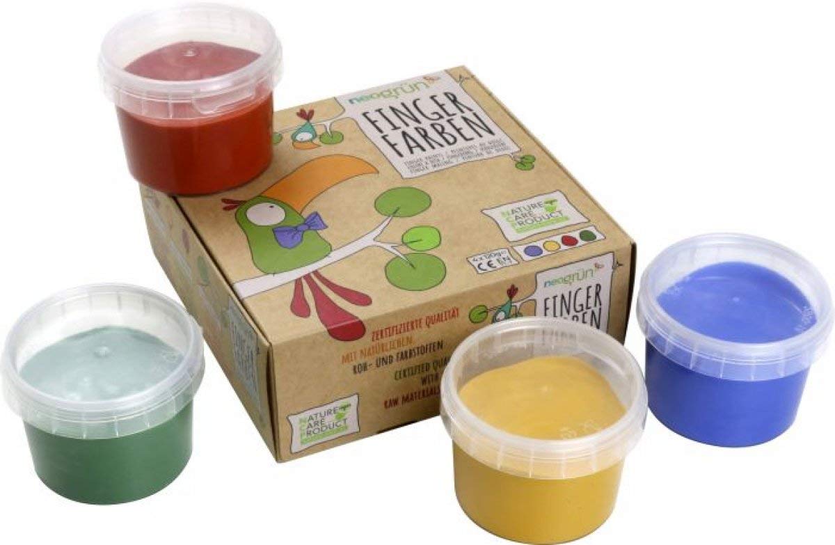 Neogrün Luka Finger Paint Set of 4