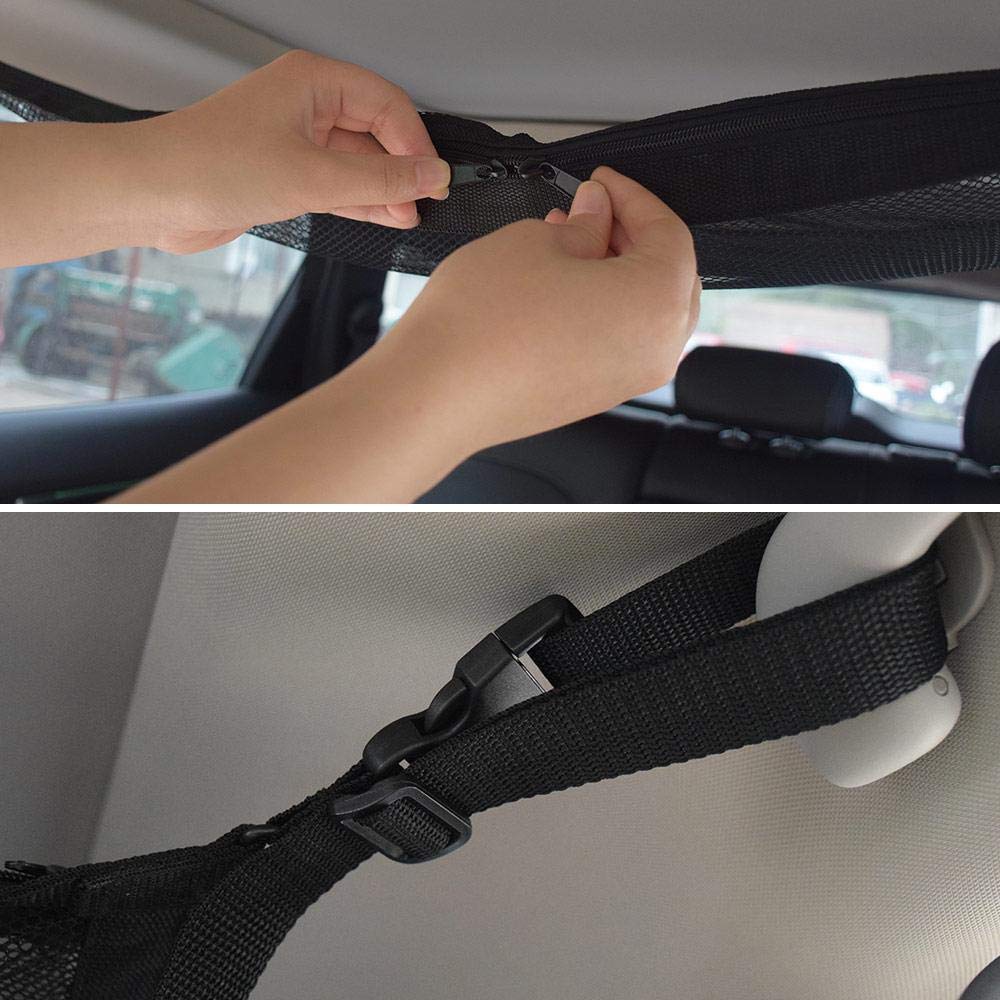 Adjustable Strap Fit For Jeep Van Suv Etc Hamkaw Double Layer Mesh