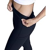 Guardian Evolve Leggings - Stay Put High Waisted Leggings Tummy Control, Side Pockets - Sweat Wicking