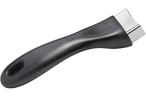 Bakelite Pan Pot Handle Replacement for Kitchen Cookware with Stainless Steel, Heat Resistant Side Handle Grip for Pans and S