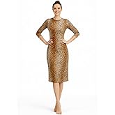 Shira Modest Woman Swim Dress | 3/4 Sleeve, Tznius Cover Up, UPF 50+ Sun Protection, Quick-Dry