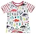 Fiream Girls Cute Animals T-shirt(6681TZ,3T)