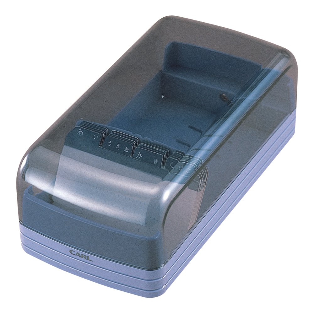 カール事務器 名刺整理箱 600枚 ブルーの商品画像