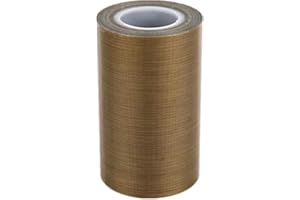 AIYUNNI Teflon Tape,(4-inch x 33 Feet x 0.18mm) PTFE Tape for Vacuum Sealer Machine, Hand Impulse Sealers Insulation PTFE Coated Fiberglass Adhesive Tape Compatible with FoodSaver, Weston, Cabellas