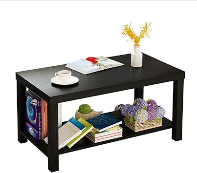 Amazon Com Hongyan Chair Side Table End Table Espresso Simple Tea Table Corner Small Square Table Sofa Side Table Modern Collection Espresso Color Black Furniture Decor