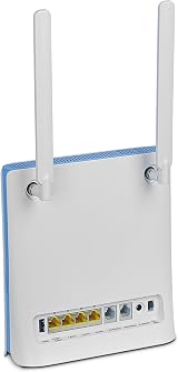 ZTE MF286D CAT 12 600mbps Unlocked LTE Router 2x RJ11 2x Antennas view 2
