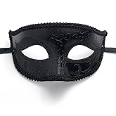 Erythem Masquerade Mask for Men, Venetian Style Masquerade Ball Mask for Halloween Costume Party Mardi Gras