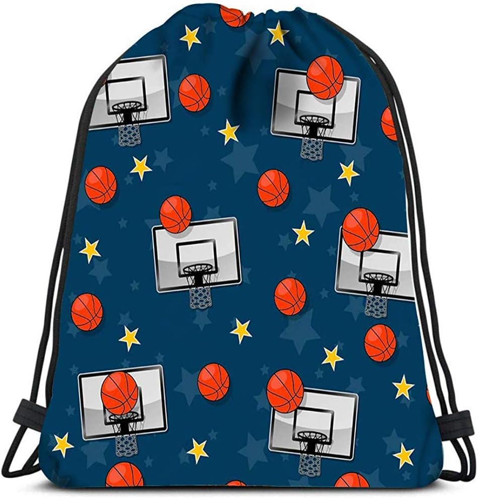 basketball theme backpack