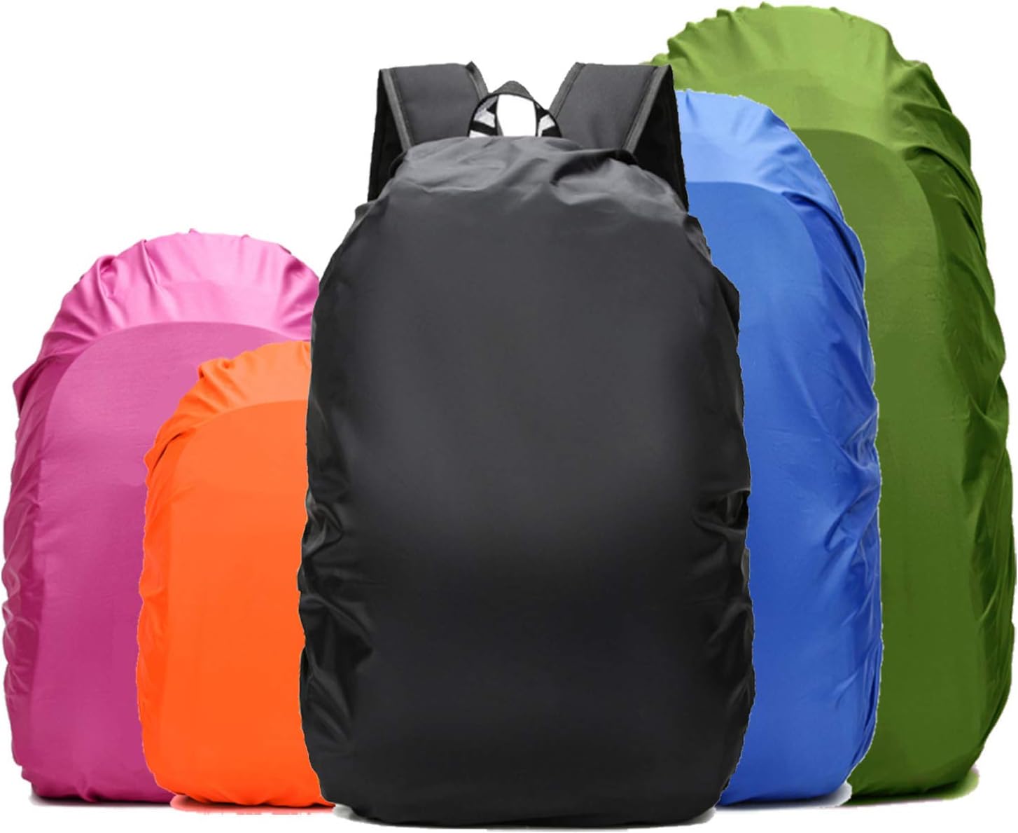 Waterproof Backpack Rain Cover, 15-90L Rucksack Covers for Hiking, Camping, Cycling