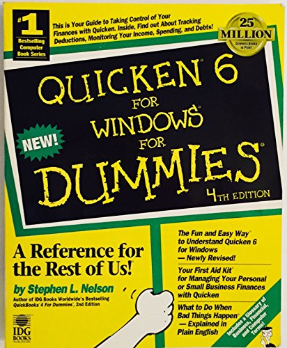 Quicken 6 for Windows for Dummies by Stephen L. Nelson