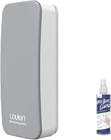 loukin Magnetic Whiteboard Eraser with Cleaner Included Gray view 1