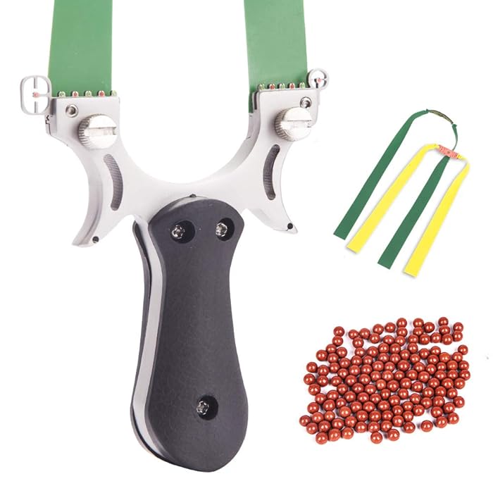 Buy ANCCI High Velocity Hunting Slingshot with Adjustable Fiber Optic