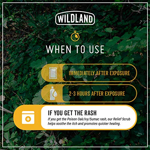 Wildland Poison Oak and Poison Ivy Itch Relief Treatment Scrub